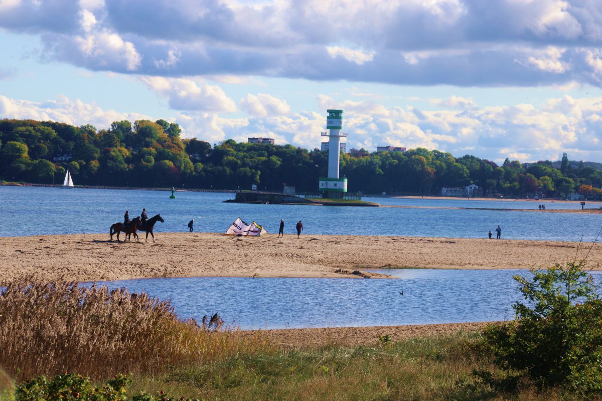 Reiter am Falckensteiner Strand
